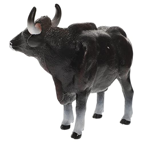 Vaguelly Simulierte Rinderfigur Aus Kunststoff Realistisches Tiermodell Für Frühen Bildung Dekoration Für Zuhause von Vaguelly
