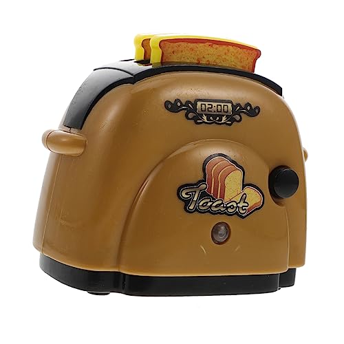 Vaguelly Simulierte Brotmaschine kinderküche Kitchen Kitchen Toys for Kid Toys Brotmaschine aus Kunststoff Brotbackautomat für die Küche Plastik Golden Vaguelly Simulierte Brotmaschine kinderküche Kitchen Kitchen Toys for Kid Toys Brotmaschine aus Kunststoff Brotbackautomat für die Küche Plastik Golden von Vaguelly