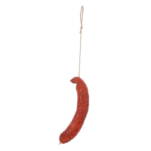 Vaguelly Simulierte Fake Wurst Deko Prop Langlebiges Detailreiches Kunstfleisch Modell für Küchen Restaurantdisplay für Fotoshootings Ausstellungen und Verkaufspräsentationen von Vaguelly