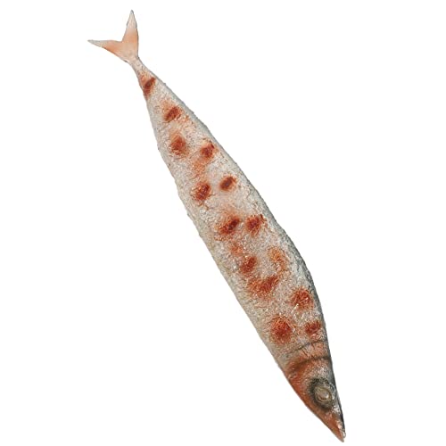 Vaguelly Simulierter Saury Küchenwaage Roboterfisch Küchenzubehör Fischmodelle Faux-Fleisch-Modell Künstlicher Fisch Gefälschtes Gekochtes Fleisch Simulation Fischfleisch PVC Vaguelly Simulierter Saury Küchenwaage Roboterfisch Küchenzubehör Fischmodelle Faux-Fleisch-Modell Künstlicher Fisch Gefälschtes Gekochtes Fleisch Simulation Fischfleisch PVC von Vaguelly