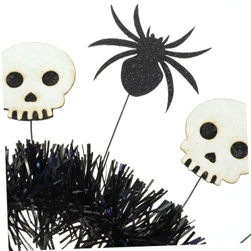 Vaguelly Skull Haarschmuck Halloween Haarreif Cosplay Accessoire Komfortabel für Party Fotorequisit Vielseitig für Kostümfest und Thema Hochzeitsfeier von Vaguelly