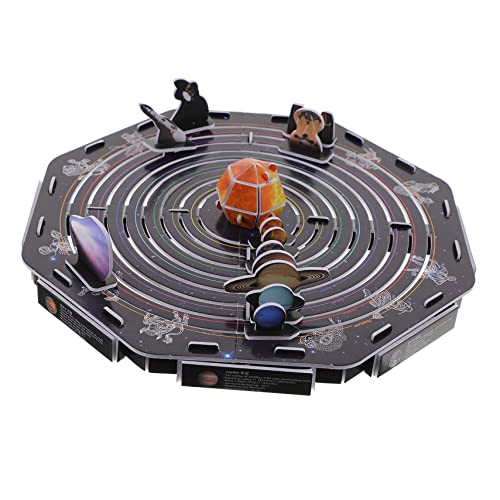 Vaguelly Solar System Puzzle für Pädagogisches DIY Papiermodell Fördert Vorstellungskraft Hand Auge Koordination Leicht Zusammenbaubar Dekoratives Lernspielzeug für Schule und Zuhause Vaguelly Solar System Puzzle für Pädagogisches DIY Papiermodell Fördert Vorstellungskraft Hand Auge Koordination Leicht Zusammenbaubar Dekoratives Lernspielzeug für Schule und Zuhause von Vaguelly