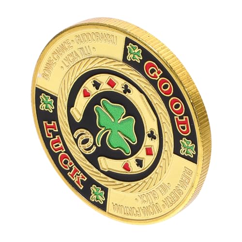 Vaguelly Souvenir Münzen Schutzbeschützer für Pokerkarten Glücksmünze Poker Zubehör Elegantes Design Langlebig und Praktisch Perfektes für Pokerliebhaber und Spieler Vaguelly Souvenir Münzen Schutzbeschützer für Pokerkarten Glücksmünze Poker Zubehör Elegantes Design Langlebig und Praktisch Perfektes für Pokerliebhaber und Spieler von Vaguelly