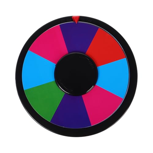 Vaguelly Spiel Plattenspieler interaktives Farbkreis Schicksalsrad Spielrad Spinnrad -Spiel für den Unterricht Sich drehendes Preisrad Plastik Vaguelly Spiel Plattenspieler interaktives Farbkreis Schicksalsrad Spielrad Spinnrad -Spiel für den Unterricht Sich drehendes Preisrad Plastik von Vaguelly