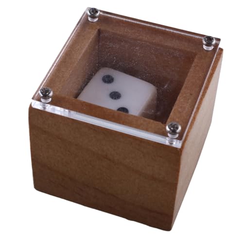 Vaguelly Würfelspiele für Anfänger Joyful Party-würfel-Set Würfelbox Aus Holz Khaki für Versammlungen Vaguelly Würfelspiele für Anfänger Joyful Party-würfel-Set Würfelbox Aus Holz Khaki für Versammlungen von Vaguelly