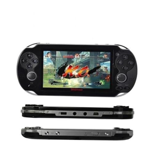 Vaguelly Spielkonsole Handheld-Spielekonsole Multimedia-Player rot von Vaguelly