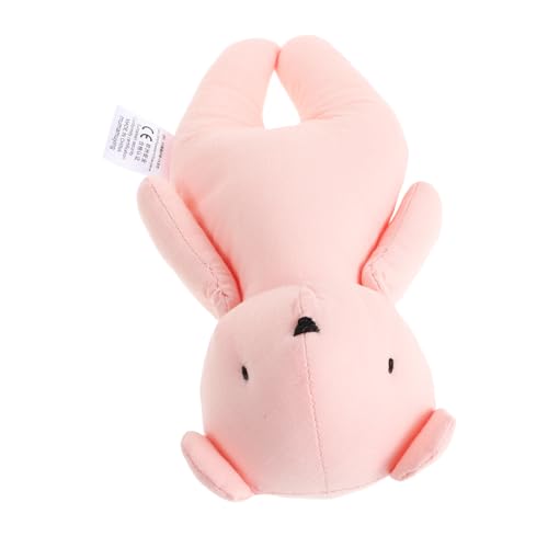 Vaguelly Stoffpuppe babypuppe Pädagogisches Kuscheltiere stofftiere Tröster Puppe tierisches Babyspielzeug Baumwolle Beige von Vaguelly