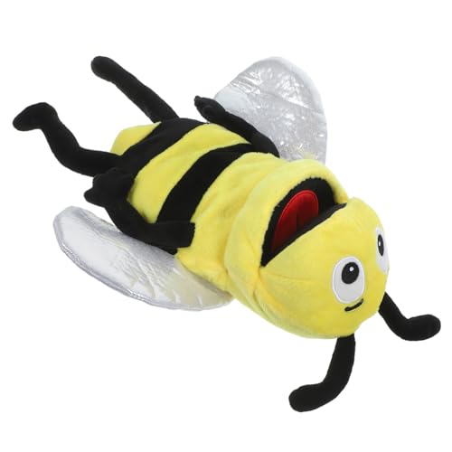 Vaguelly Storytelling Biene Handpuppe aus Plüsch Interaktive Cartoon Tierhandpuppe für Vorführungen und Geschichtenerzählen Sicher und Langlebig für Erwachsene Vaguelly Storytelling Biene Handpuppe aus Plüsch Interaktive Cartoon Tierhandpuppe für Vorführungen und Geschichtenerzählen Sicher und Langlebig für Erwachsene von Vaguelly