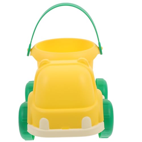 Vaguelly Sandspielzeug Für Den Strand Sandwagen Spielzeugeimer Sandauto Für Kinder Wasserspeicher Kleiner Eimer von Vaguelly
