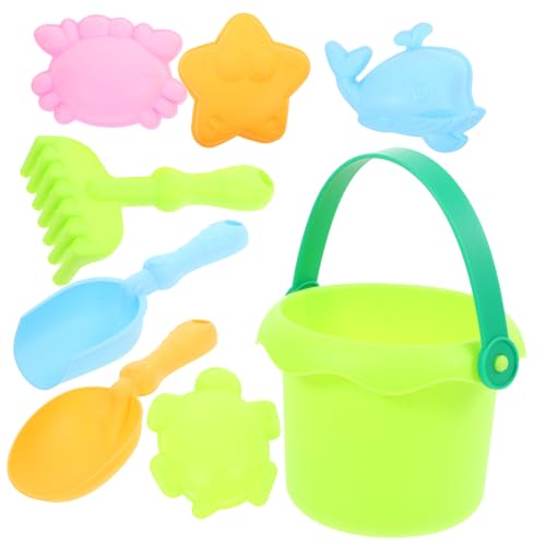 Vaguelly Strandspielzeug Teilig Sandspielzeug mit Eimer und Schaufel Bunte Kunststoff Spielsachen für Sommer Draußen Geeignet für Mädchen und Jungen zum Am Strand und Garten Vaguelly Strandspielzeug Teilig Sandspielzeug mit Eimer und Schaufel Bunte Kunststoff Spielsachen für Sommer Draußen Geeignet für Mädchen und Jungen zum Am Strand und Garten von Vaguelly