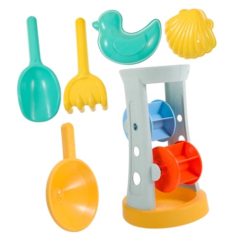 Vaguelly Strandspielzeug aus Umweltfreundlichem Material Sicher und Leicht Inkl Eimer und Förmchen für Sand und Wasserspaß im Garten Park und Am Strand für Jungen und Mädchen Vaguelly Strandspielzeug aus Umweltfreundlichem Material Sicher und Leicht Inkl Eimer und Förmchen für Sand und Wasserspaß im Garten Park und Am Strand für Jungen und Mädchen von Vaguelly