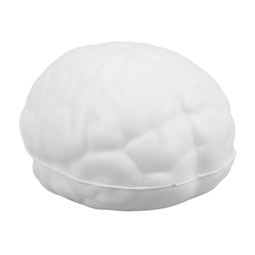 Vaguelly Stressbälle Gegen Druck Im Gehirn Stress Im Gesicht Stress In Der Hand Stress Emotions Squishy Zum Stressabbau Sensorisches Squishy ​​Weiß von Vaguelly