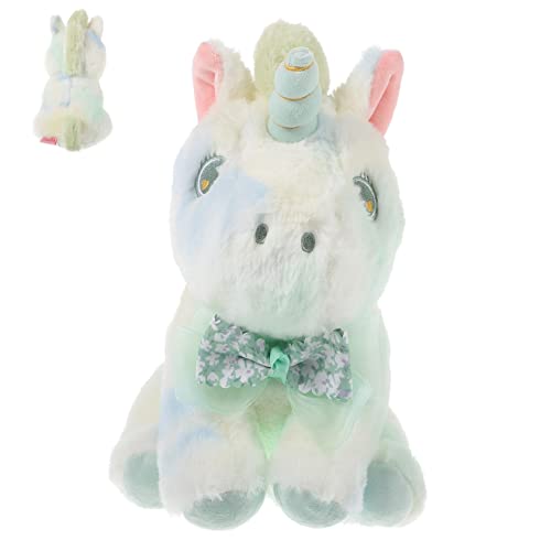 Vaguelly Süßes Einhorn Kuscheltier für Weiches Farbenfrohes Plüschspielzeug mit Lebendigen Details als oder Partydekoration für Mädchen von Vaguelly