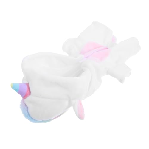 Vaguelly Süßes Einhorn Outfit für Puppen Wiederverwendbarer Jumpsuit aus Weichem Plüsch Nachtwäsche für Puppen Einfach Anzuziehen für Kreative Rollenspiele Vaguelly Süßes Einhorn Outfit für Puppen Wiederverwendbarer Jumpsuit aus Weichem Plüsch Nachtwäsche für Puppen Einfach Anzuziehen für Kreative Rollenspiele von Vaguelly