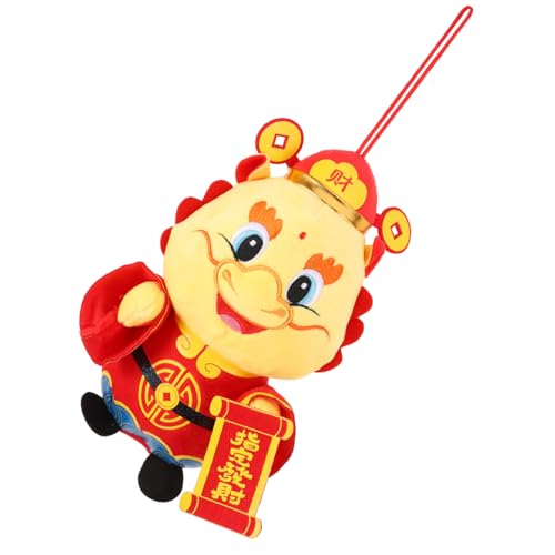 Vaguelly Süßes Stofftier Kuscheltier Puppe Ausgestopftes Drachenspielzeug Chinesisches Drachenspielzeug Drachen-Maskottchen- Drache Stofftier Plüsch Vaguelly Süßes Stofftier Kuscheltier Puppe Ausgestopftes Drachenspielzeug Chinesisches Drachenspielzeug Drachen-Maskottchen- Drache Stofftier Plüsch von Vaguelly