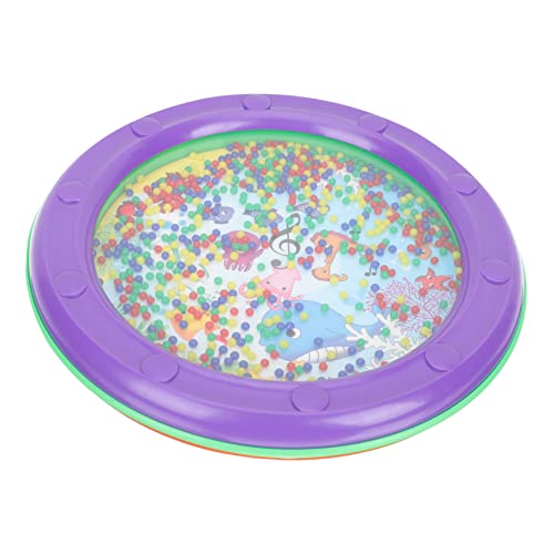 Vaguelly Surf Drum Schlaginstrument Kleine Trommel Lernspielzeug Percussion Wellentrommel Musikinstrument Für Musiktrommel Handtrommel Ozeantrommel Kinderspielzeug Kunststoff Lila von Vaguelly