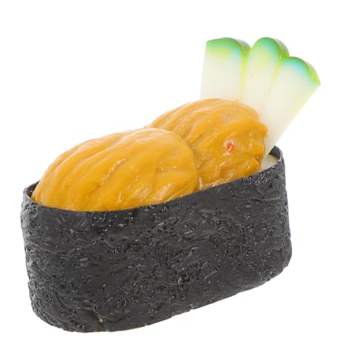 Vaguelly Sushi-Modell gefälschtes Sushi Sushi-Ornament Sushi-Simulationsmodell Sushi-Algen Sushi -Modell Sushi Requisiten Künstliches Sushi simuliertes Onigiri Sushi- PVC von Vaguelly