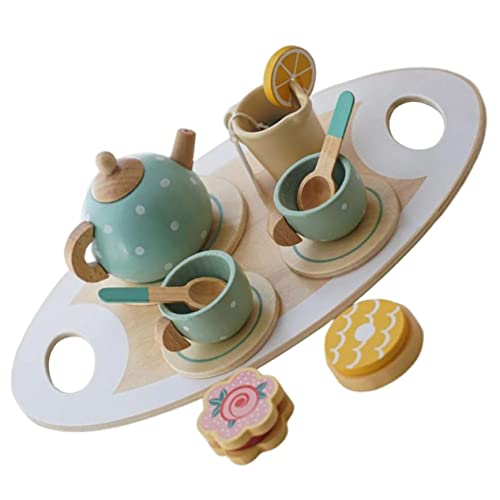 Vaguelly Spielzeug Holz Kinder Teeservice Teeservice Für 1 Set Und Tassen Fantasievolles Für Ädchen Holzspielzeug Für Teeparty Und Rollenspiele Vaguelly Spielzeug Holz Kinder Teeservice Teeservice Für 1 Set Und Tassen Fantasievolles Für Ädchen Holzspielzeug Für Teeparty Und Rollenspiele von Vaguelly