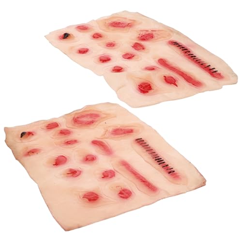 Vaguelly Halloween Narben Make-up Temporäre Realistische Gefälschte Aufkleber Für Spielzeug von Vaguelly