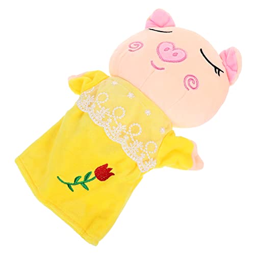 Vaguelly Tier Handpuppe für Lustige Plüsch Handpuppe Form Eines Cartoon Schweins für Interaktive Erzählungen und Rollenspiele Fördert Kreativität und Kommunikation Vaguelly Tier Handpuppe für Lustige Plüsch Handpuppe Form Eines Cartoon Schweins für Interaktive Erzählungen und Rollenspiele Fördert Kreativität und Kommunikation von Vaguelly