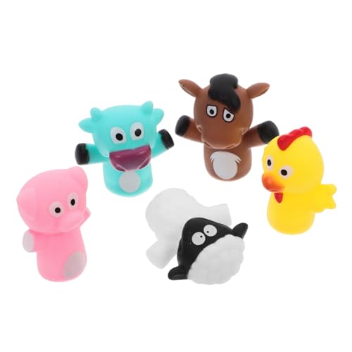 Vaguelly Tragbare Fingerpuppen Aus Strapazierfähigem Material Niedliche Fingerpuppen Für Ideales Und Zubehör Zur Von Kreativität Und Fantasie von Vaguelly