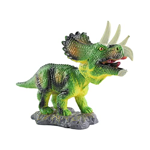 Vaguelly Triceratops Dinosaurier Modell Figur Realistische Dekoration Für Auto Und Zuhause Wackelkopf Für Und Sammler Dinosaurier Deko Für Jeden von Vaguelly