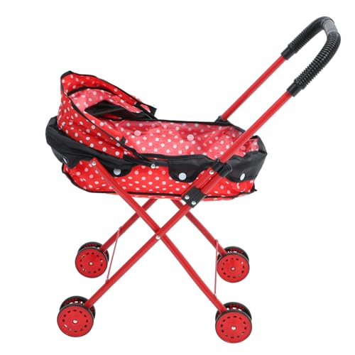 Vaguelly Trolley- Kinderwagen kinderspielzeug winzig Puppenwagen für Kleinkinder von 1 bis 3 Jahren zubehör -Babyzubehör Puppenhausdekor Oxford-Stoff Vaguelly Trolley- Kinderwagen kinderspielzeug winzig Puppenwagen für Kleinkinder von 1 bis 3 Jahren zubehör -Babyzubehör Puppenhausdekor Oxford-Stoff von Vaguelly