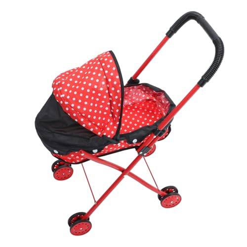 Vaguelly Trolley- Puppe Wagen Mädchen Winzig Kindergarten Mini Klein Zubehör Kinderspielzeug Kinderschubkarre -babyzubehör Eisenrahmen Vaguelly Trolley- Puppe Wagen Mädchen Winzig Kindergarten Mini Klein Zubehör Kinderspielzeug Kinderschubkarre -babyzubehör Eisenrahmen von Vaguelly