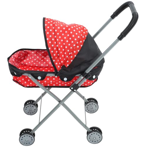 Vaguelly Trolley- Puppenwagen Kinderwagen Spiel Kinderwagen Für Kinderwagen Puppenspielzeug-Kinderwagen Puppenkinderwagen Puppenhausdekor Oxford-Stoff Vaguelly Trolley- Puppenwagen Kinderwagen Spiel Kinderwagen Für Kinderwagen Puppenspielzeug-Kinderwagen Puppenkinderwagen Puppenhausdekor Oxford-Stoff von Vaguelly