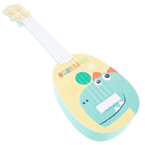 Vaguelly Robustes Ukulele-Spielzeug Für Kinder Gitarren-Musikinstrument Aus Kunststoff Für Kleinkinder von Vaguelly