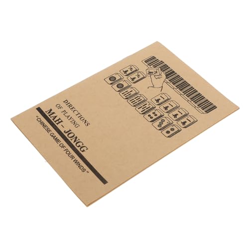 Vaguelly Umfassende Anleitung mit Detaillierten Regeln für Anfänger und Enthusiasten Mahjong Manual für Spielstärken Brettspiel Anleitung von Vaguelly