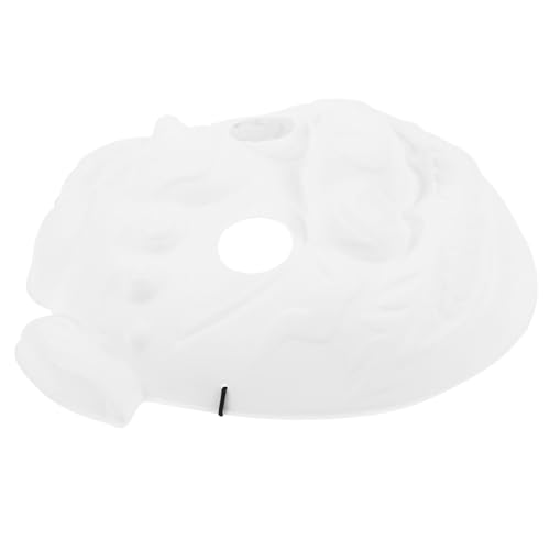 Vaguelly Unbemalte PVC Tiermaske Diy Schweinemaske für Kostümpartys Halloween und Bastelprojekte für Kreative Gestaltung und Vielseitige Anlässe Vaguelly Unbemalte PVC Tiermaske Diy Schweinemaske für Kostümpartys Halloween und Bastelprojekte für Kreative Gestaltung und Vielseitige Anlässe von Vaguelly