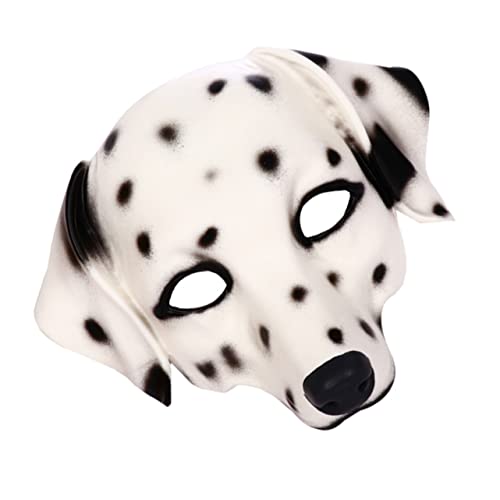 Vaguelly Unisex Dalmatiner Tiermaske Weiß für Erwachsene Realistische Leichte Cosplay Maske für Halloween Bühnenauftritte Karneval und Party Komfortabel und Detailgetreu Gestaltet Vaguelly Unisex Dalmatiner Tiermaske Weiß für Erwachsene Realistische Leichte Cosplay Maske für Halloween Bühnenauftritte Karneval und Party Komfortabel und Detailgetreu Gestaltet von Vaguelly