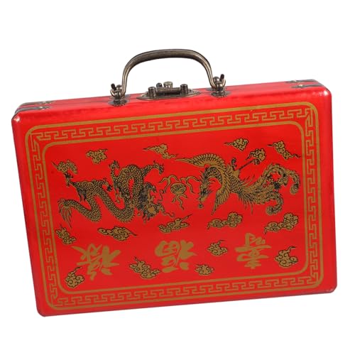 Vaguelly Vintage Mahjong Box aus Natürlichem Holz Mahjong Tragetasche mit Praktischem Design und Aufbewahrung zu Hause Robuste und Stilvolle für Jede Gelegenheit Vaguelly Vintage Mahjong Box aus Natürlichem Holz Mahjong Tragetasche mit Praktischem Design und Aufbewahrung zu Hause Robuste und Stilvolle für Jede Gelegenheit von Vaguelly