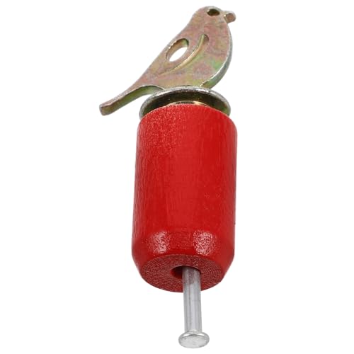 Vaguelly Vogelpfeife Spielzeug aus Holz Metall Imitiert Vogelgeräusche Tragbar für Kinder Handdrehmechanismus Fördert Manuelle Fähigkeiten von Vaguelly