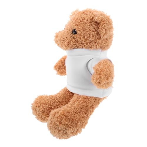 Vaguelly Wärmeübertragungs-Teddybär knuddelig Plüsch Sachen Kind Weihnachten süße kleine Bärenspielzeuge Babypartybevorzugungsbär Neugeborenes ausgestopfter Bär Vaguelly Wärmeübertragungs-Teddybär knuddelig Plüsch Sachen Kind Weihnachten süße kleine Bärenspielzeuge Babypartybevorzugungsbär Neugeborenes ausgestopfter Bär von Vaguelly