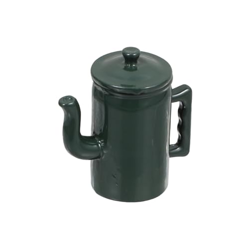Vaguelly Wasserkocher Modell Wohnaccessoires Wasserkrüge Foto Requisite Wasserbehälter Mini Wasserbehälter Mini Hausschmuck Mini Café Behälter Mini Hausdekor Grüne von Vaguelly