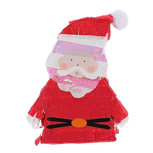 Vaguelly Weihnachtliche Pinata für Kreatives Partyspielzeug zum Befüllen mit Süßigkeiten und Kleinen Geschenken für Weihnachtsfeiern und Geburtstagsfeiern von Vaguelly