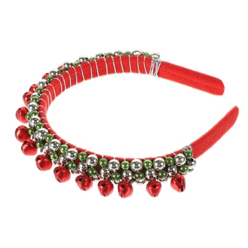 Vaguelly Weihnachtlicher Damen Haarreif mit Bunten Glocken Dekoratives Partyaccessoire Leichtes Komfortables Stirnband für Festliche Weihnachtsfeiern und Tanzveranstaltungen Vaguelly Weihnachtlicher Damen Haarreif mit Bunten Glocken Dekoratives Partyaccessoire Leichtes Komfortables Stirnband für Festliche Weihnachtsfeiern und Tanzveranstaltungen von Vaguelly