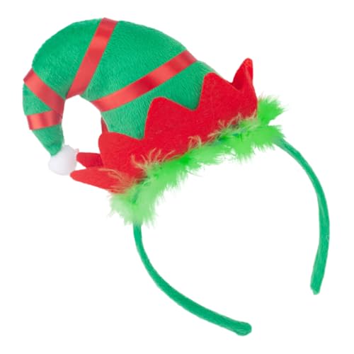 Vaguelly Weihnachts Haarband mit Weihnachtsmütze Dekoratives Accessoire für Festliche Anlässe Geeignet für Partys und Familienfeiern und Auffällig Vaguelly Weihnachts Haarband mit Weihnachtsmütze Dekoratives Accessoire für Festliche Anlässe Geeignet für Partys und Familienfeiern und Auffällig von Vaguelly