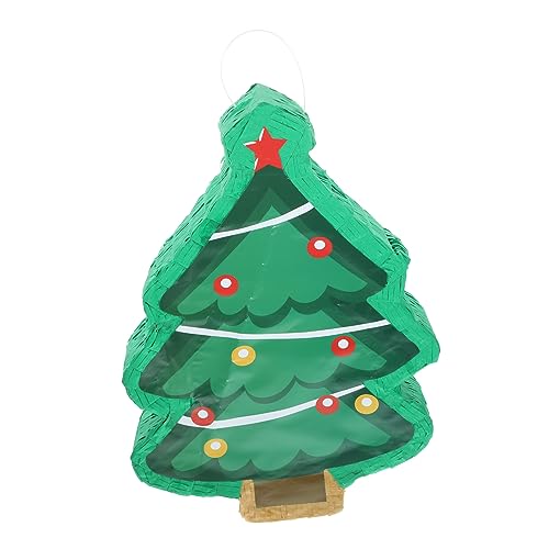 Vaguelly Weihnachtsbaum Piñata Füllbare Party Dekoration für Geburtstagsfeiern Weihnachten Familienfeiern Spaß Geschenkidee für Spiele und Feiern von Vaguelly