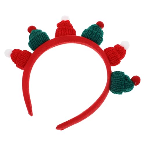 Vaguelly Festliches Mini-weihnachtsmützen-stirnband Entzückendes Weihnachtshaarband für Feiertagspartys und Veranstaltungen Kopfbedeckung für Die Feiertage Vaguelly Festliches Mini-weihnachtsmützen-stirnband Entzückendes Weihnachtshaarband für Feiertagspartys und Veranstaltungen Kopfbedeckung für Die Feiertage von Vaguelly