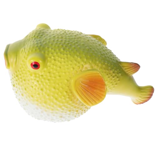 Vaguelly 3D-kugelfisch Simulation Kugelfisch Mini-kugelfischmodelle Kognitives Fischmodell Kugelfisch Stofftier Meerestierfiguren Winziges Fischornament Kind Plüschtier Künstlich von Vaguelly