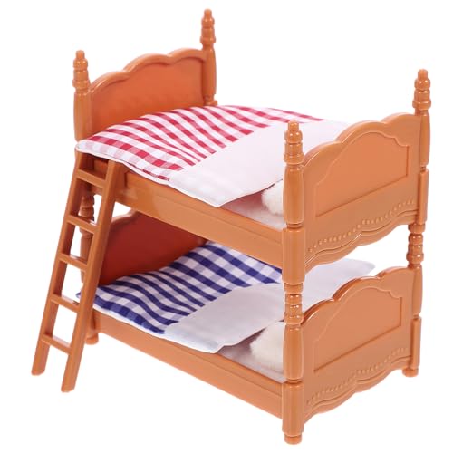 Vaguelly Simulation Mini Etagenbett Entwickelt Für Puppenhaus Möbel Jungen Und Mädchen Schlafzimmer Vaguelly Simulation Mini Etagenbett Entwickelt Für Puppenhaus Möbel Jungen Und Mädchen Schlafzimmer von Vaguelly