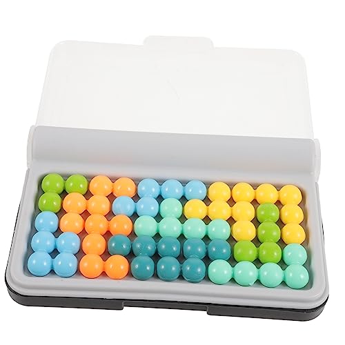 Vaguelly Wisdom Pyramid Beads Toy Buntes Lernspielzeug zur Kreativen Denkens und Problemlösung für Ab Jahre für Eltern Junge Mädchen Spiele und Teamwork Geschenkidee zu Geburtstag und von Vaguelly