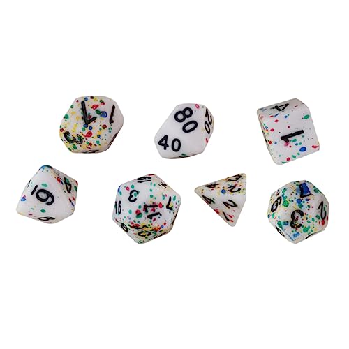 Vaguelly Würfel Bunte Acrylwürfel Für Brettspiele Leicht Lesbare Zahlen Für Familienfreunde Vaguelly Würfel Bunte Acrylwürfel Für Brettspiele Leicht Lesbare Zahlen Für Familienfreunde von Vaguelly