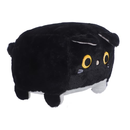 Vaguelly Würfelkatze-partydekoration Spielzeugdekoration Im Schlafzimmer Plüschkatzenpuppe Kinderpuppenspielzeug Gemütliches Dekokissen Desktop-katzenpuppe Gefüllte Puppe Black Pp Baumwolle Vaguelly Würfelkatze-partydekoration Spielzeugdekoration Im Schlafzimmer Plüschkatzenpuppe Kinderpuppenspielzeug Gemütliches Dekokissen Desktop-katzenpuppe Gefüllte Puppe Black Pp Baumwolle von Vaguelly