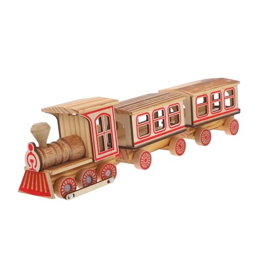 Vaguelly Zugdekorationen Holzeisenbahn Spielzeug Jungen Und Mädchen Spielzeug Home Office Zugmodell Dekorationen Vaguelly Zugdekorationen Holzeisenbahn Spielzeug Jungen Und Mädchen Spielzeug Home Office Zugmodell Dekorationen von Vaguelly
