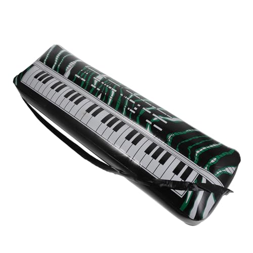 Vaguelly Wiederverwendbares Aufblasbares Musikinstrument Aus PVC Elektronisches Keyboard-Spielzeug Ideal Für Geburtstagsfeiern Familientreffen von Vaguelly