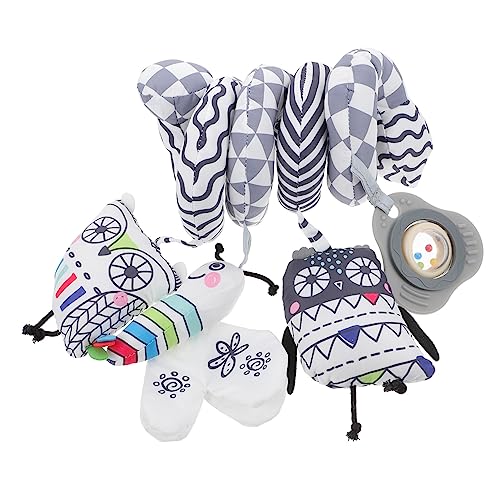 Vaguelly bb Plüschtier lauch Kuscheltier lernspielzeug kauspielzeug für Neugeborene phon Toys Kinderwagen kontrastreiches Babyspielzeug Polyester Vaguelly bb Plüschtier lauch Kuscheltier lernspielzeug kauspielzeug für Neugeborene phon Toys Kinderwagen kontrastreiches Babyspielzeug Polyester von Vaguelly